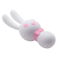 Vibrador de Conejito Travieso de Silicona Recargable, 10 Modos de Vibración