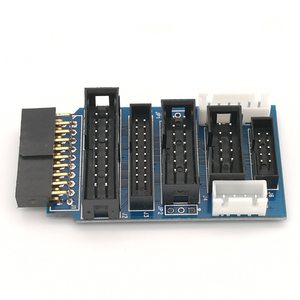 Plaque adaptateur <span class=keywords><strong>JLINK</strong></span> V8 V9 JTAG vers SWD multifonction pour ULINK2 STLINK V2, carte de commutation multifonction, câble plat 2.54 - Product Image 2