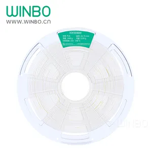 1.75mm PLA 필라멘트 FDM 3D 인쇄 기계 FFF 3D 인쇄 기계 백색을 위한 고품질 Winbo PLA 필라멘트 N.W 1000g