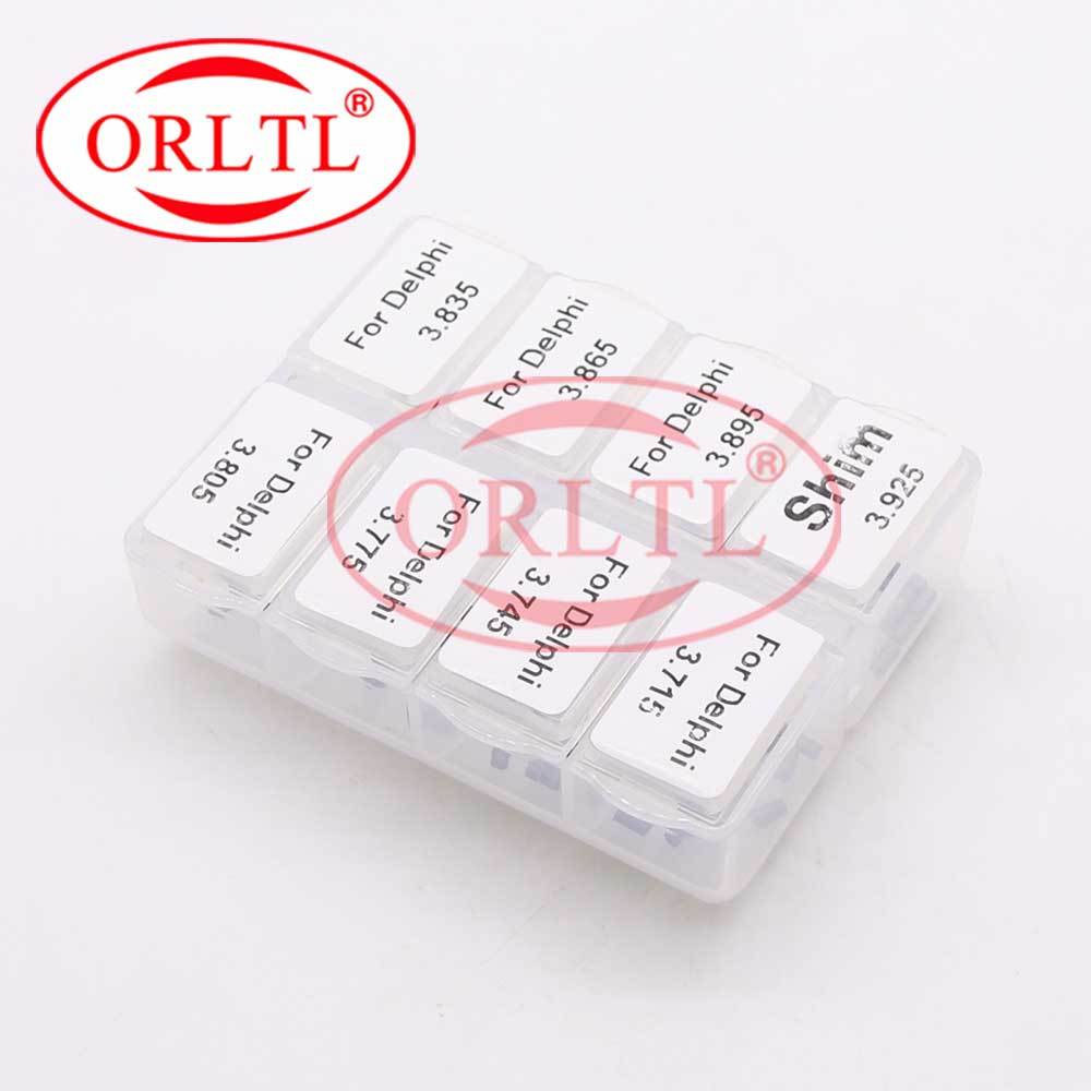 ORLTL común carril inyectores ajustar shim 3.715-3.925mm válvula de inyección shim adecuado para de inyector delphi
