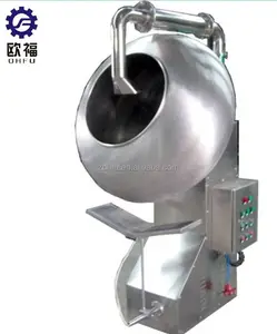 Automatic big size stainless steel small chocolate candy sugar flavor coating tumbler machine price