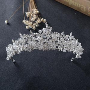 All'ingrosso a buon mercato <span class=keywords><strong>argento</strong></span> di alta qualità copricapi da sposa oro capelli da sposa <span class=keywords><strong>cerchietti</strong></span> - Product Image 2