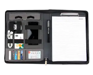 Power <strong>Bank</strong> <strong>A4</strong> Multifunctional Folder Sales Contract This Gift Is Built in 8000 Ma Charging Treasure Manager's Clamp - Product Image 1