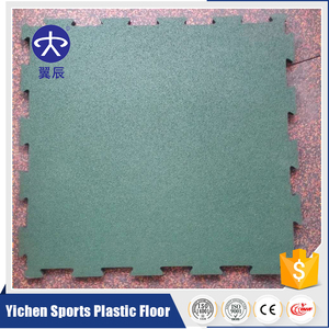 Suelo de goma para gimnasio de 15mm-50mm de grosor, alta densidad, resistente al ruido, precio al por mayor - Product Image 4