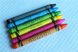 Set di 12 Pastelli a <span class=keywords><strong>Cera</strong></span> Classici in Paraffina <span class=keywords><strong>con</strong></span> Stampa Personalizzata dalla Fabbrica di Cancelleria Cinese - Product Image 4