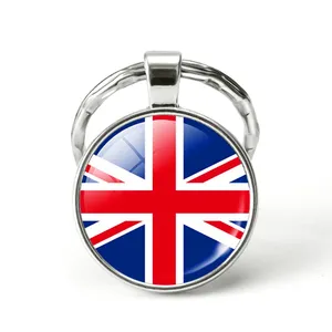 Free Samples National Flag Many Countries Choosing Football Keychain