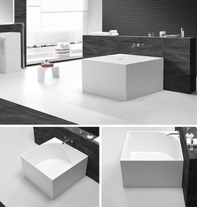 Bañera de Lujo Independiente, Personalizable, Pequeña, Cuadrada, de 900 mm - Product Image 6