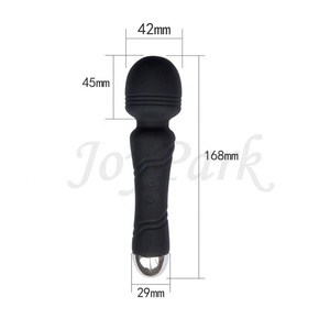 JoyPark Mainan Seks Ajaib Baru ALAT BANTU Seks Wanita Kuat Isi Ulang 10 Kecepatan Vagina Tubuh AV Tongkat Pemijat Vibrator - Product Image 4