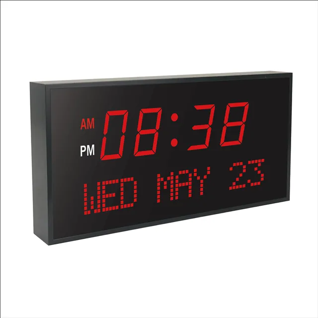 16" LED digital clock with Calendar display