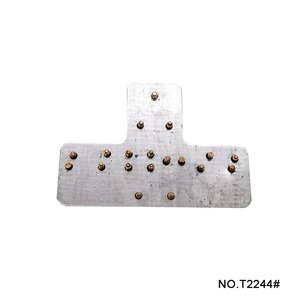 TANAI-Accesorios de bolso con insignia de nuevo diseño, <span class=keywords><strong>metal</strong></span> de alta resistencia a la corrosión, letras separadas, accesorios de logotipo para bolso - Product Image 2