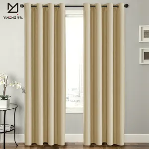 China supplier window readymade blackout fabric curtain