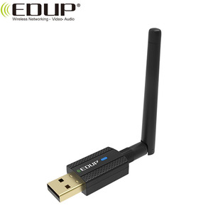 EDUP-tarjeta de red 2 en 1 AC600, tarjeta WiFi de doble banda, adaptador USB inalámbrico, Dongle, BT V4.2