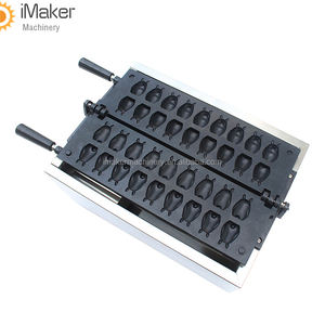 Comercial oso pescado waffle Maker mini totora waffle Maker - Product Image 4