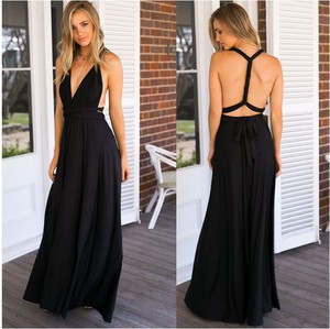 Vestido Formal <span class=keywords><strong>de</strong></span> <span class=keywords><strong>Fiesta</strong></span> para Mujer, Económico, Talla XS, Estilo Maxi - Product Image 2