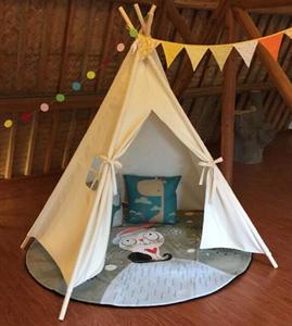 2020 toile Intérieure Tipi Indien En Bois Enfants Jouent Tente Enfants Tipi Pour Les Enfants - Product Image 3