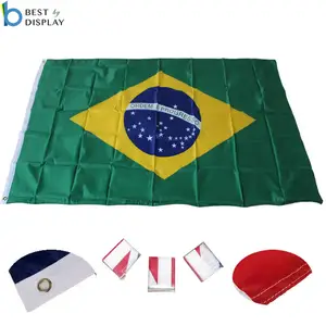 Bandeira nacional 3 * 5ft brasil todos os países à venda