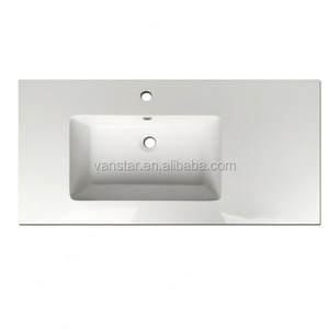 <span class=keywords><strong>Lavabo</strong></span> de Acrílico Modificado Personalizado <span class=keywords><strong>con</strong></span> Mueble para Baños Pequeños - Product Image 4
