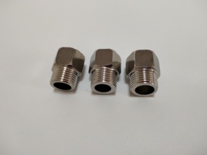 304 thép không gỉ 1/2 ''khí nén nội bộ và bên ngoài vít chủ đề núm vú Phụ Kiện Bộ chuyển đổi kết nối - Product Image 5