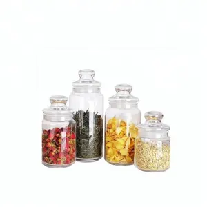 Big Wedding Clear Plastic Food Trocken frucht Candy Jar