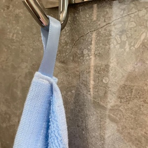 Renkli bambu el havlusu asılı döngü ile - Product Image 2