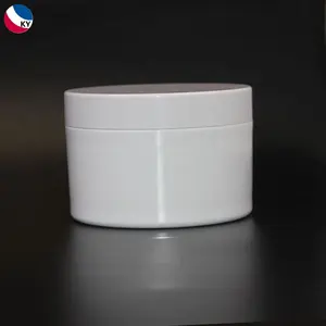 200ml Thick-wall Frosted Pp Pet Jar Plastic Jar with Lid 4oz 120ml White Skin Care Cream Jar with Lid Cream Cosmetic for Packing