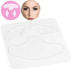 Silicone Patches Reusable Facial Anti Wrinkle Pads Face Pads Eliminate Prevent Chin Eye Forehead Wrinkle Pads
