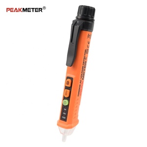 PEAKMETER PM8909 usta fotoselli AC canlı tel temassız NCV dedektörü voltmetre renk kutusu ambalaj - Product Image 6