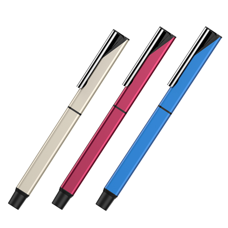 Фирменным логотипом черная штемпельная подушечка для печати и плавность линий металлический корпус гелевая ручка для оптом