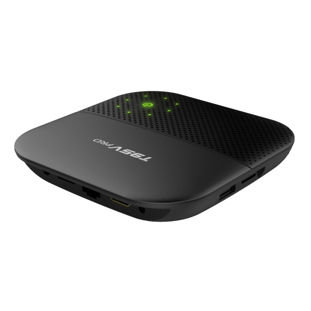 T95V Pro Android 6.0 tv digital por cable set top box S912 Octa core 2 GB/16 GB 4 K HD WiFi de Dual 2017 mejor caja de la tv