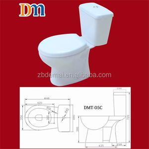Un pezzo water prezzo cinese, con corrispondenti mobile <span class=keywords><strong>lavabo</strong></span> con piedistallo - Product Image 5