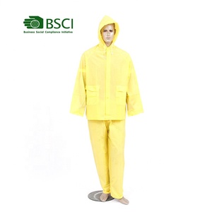 Chaqueta y pantalones impermeables y reutilizables de <span class=keywords><strong>PVC</strong></span>, traje de lluvia para trabajo al aire libre, con logo - Product Image 3