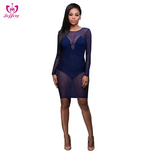 性感夜总会欧美女性视角两个绷带第一夜性感连衣裙 - Product Image 1