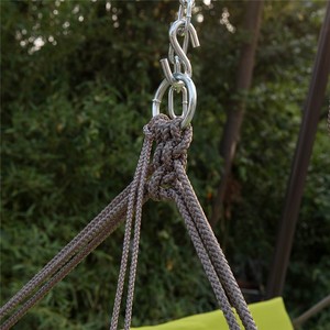 लकड़ी फांसी झूला झूले कुर्सी - Product Image 4