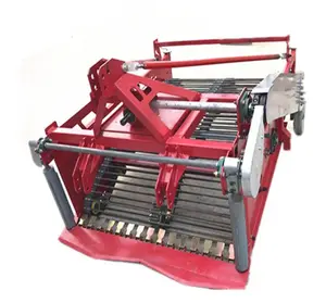 top selling small mini sweet potato digger harvester harvesting machine price for potato with 1 row walking tractor machine