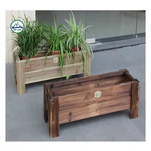 来自中国的批发提高花园床家具木制播种机盒在线
