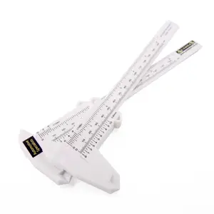 Oempromo מותאם אישית לוגו פלסטיק 0-150mm vernier caliper