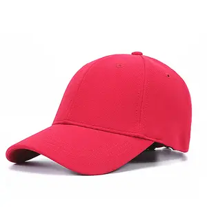 Grosir Topi Kubah Spandeks Merah Ayah Polos Poliester 100% California Grosir