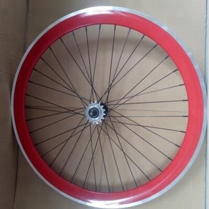 700C coloré en aluminium vélo roues - Product Image 1