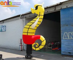 Thiết kế New custom động vật dancer loại inflatable rắn vũ khí