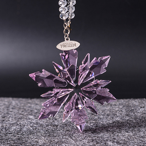 Mar azul cristal colgante copo <span class=keywords><strong>de</strong></span> nieve para la decoración <span class=keywords><strong>de</strong></span> Navidad - Product Image 3