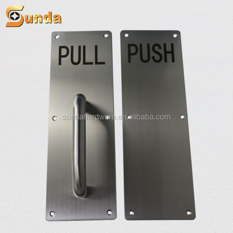 Ручка из нержавеющей стали/нажимной знак