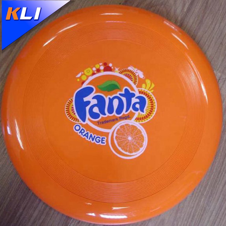 9" plastic round shape dog flying disc