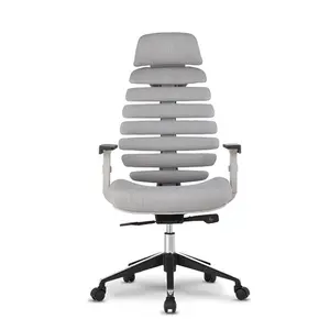 Beste ergonomische verstelbare armsteun roterende fauteuil vouwen kantoor stoel met wielen yoga stoel