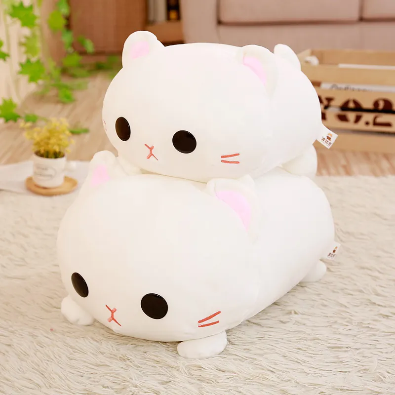 Phong Cách Nhật Bản Kawaii New Cartoon Dễ Thương Động Vật Gối Búp Bê Cho Trẻ Em 35Cm Mèo Sang Trọng Gối