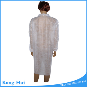 Eco- ambiente tipo acidproof hygeian una bata de laboratorio con cierre de cremallera - Product Image 2