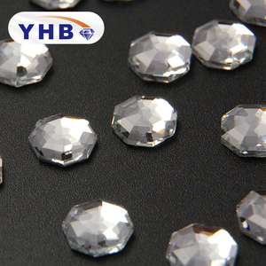Yhb Hot Koop Rechthoek Glas Fancy Stenen Voor Kledingstuk Accessoires - Product Image 3