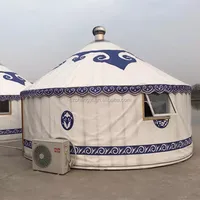 Outdoor Dome Party Luxury Mongolian Yurt Ger Tent