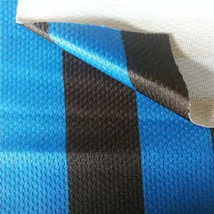 足球套装用涤纶印花针织网眼面料