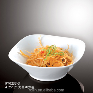 Directo de fábrica al por mayor de porcelana blanca plato de <span class=keywords><strong>sopa</strong></span> para <span class=keywords><strong>el</strong></span> <span class=keywords><strong>restaurante</strong></span> - Product Image 2