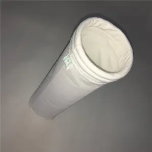 Polyester gaf mesh dust filter bag oem customized white qiaoda polyester polyester polyester gaf filter bag filter industry dust clamp multi bag filter housing for industrial dust and removal